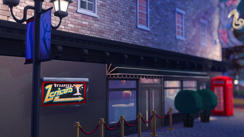 greatbritishsimchallenge:A 1920′s Jazz nightclub - with some bedrooms on the top floor.20x20 Lounge 