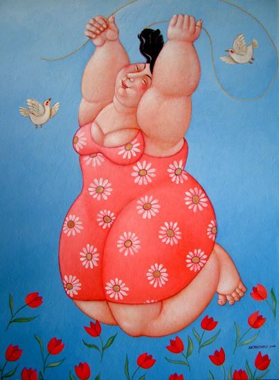 Spring in Het Veld, by Ada Breedveld, 20th century