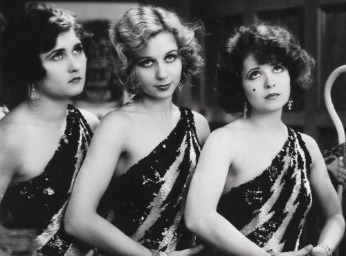 Adrienne Dore, Clara Bow and Shirley O'Hara