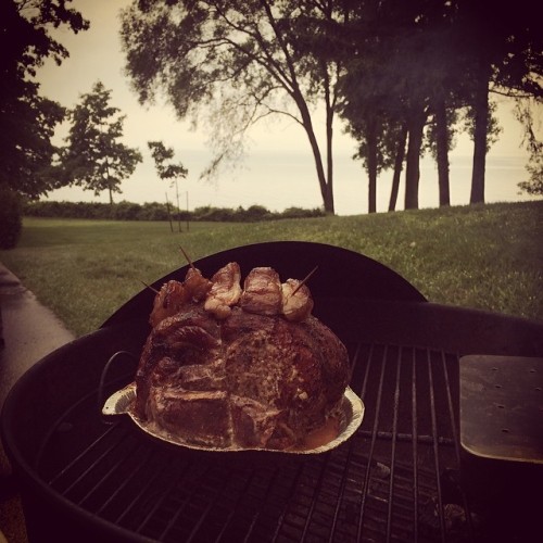 Pork shoulder at the cottage #delish #pasturedpork