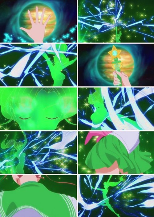 moonlightsdreaming:Sailor Moon Crystal Jupiter Planet Power Make-Up!