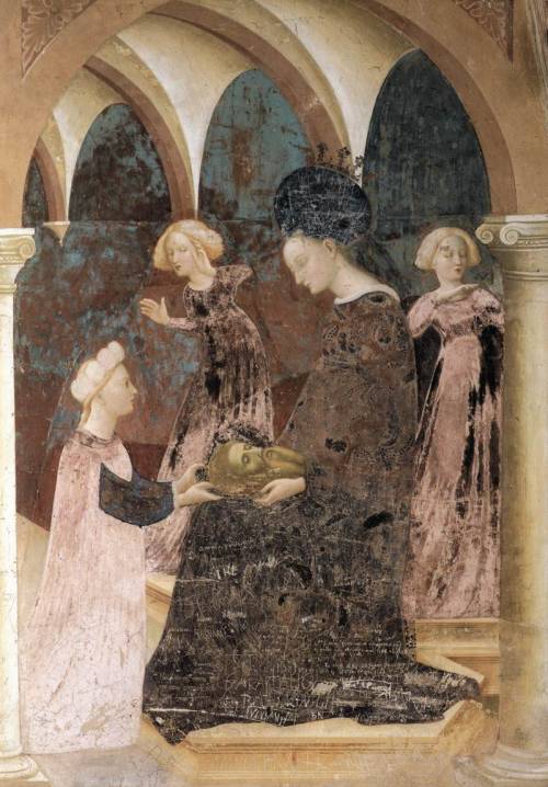 Frescoes in the Baptistery and Collegiata, Castiglione Olona by Masolino, 1435