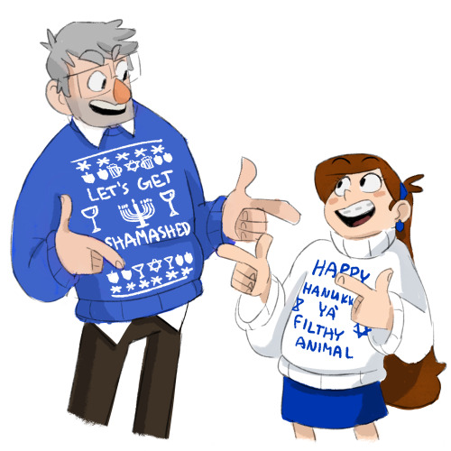 danidery:oh look, more sweaters!(Christmas version)