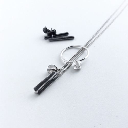 DUO XX necklace in silver