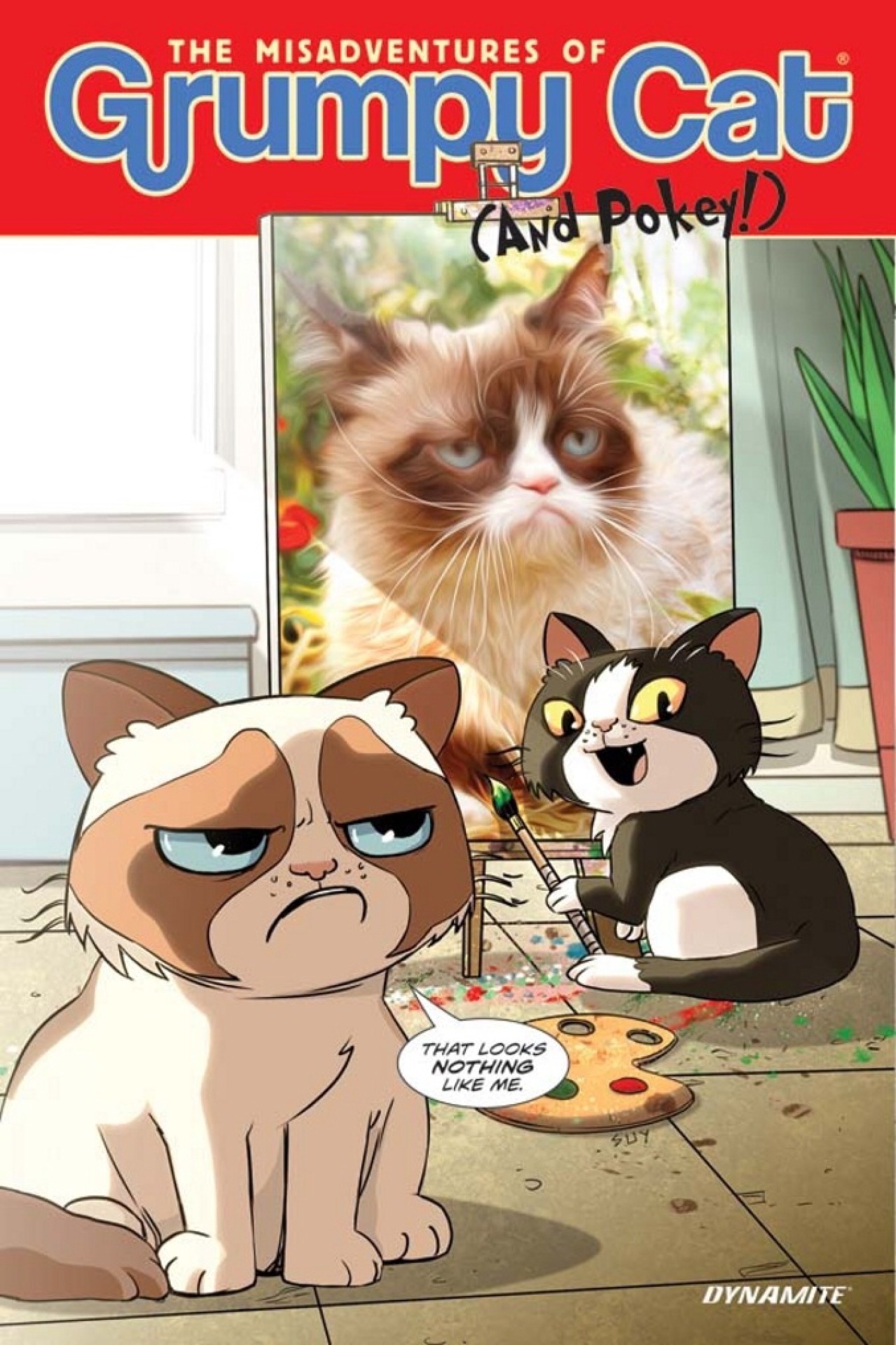 The Misadventures of Grumpy Cat (And Pokey) Hardcover Graphic Novel is out TODAY on Amazon and wherever terrible comics are...