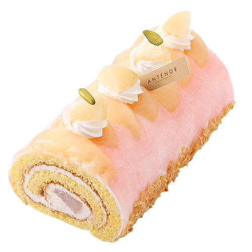 honeyrolls:Peach Cake / Peach Tart / Peach Rollcake