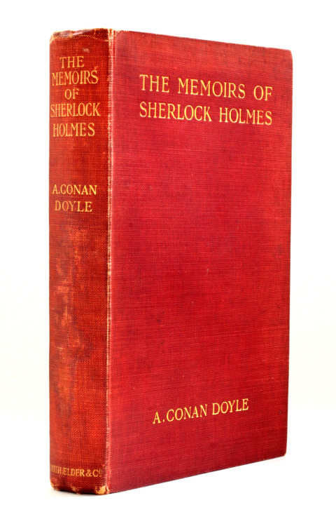 The Memoirs of Sherlock Holmes A. Conan Doyle London Smith Elder &amp; Co 1912 New Edition 