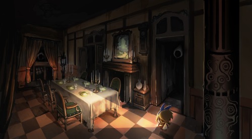 gebo4482: 深夜廻 / Shin Yomawari 「夜廻」の続編「深夜廻」が8月24日にPS4/PS Vitaで発売。屋内も追加され前作の2倍以上になったステージで，2人の少女の物語が交互