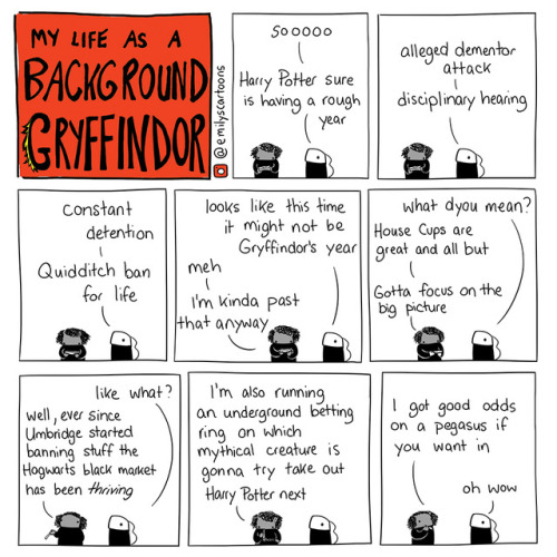 emilyscartoons:Special Gryffindor edition! 