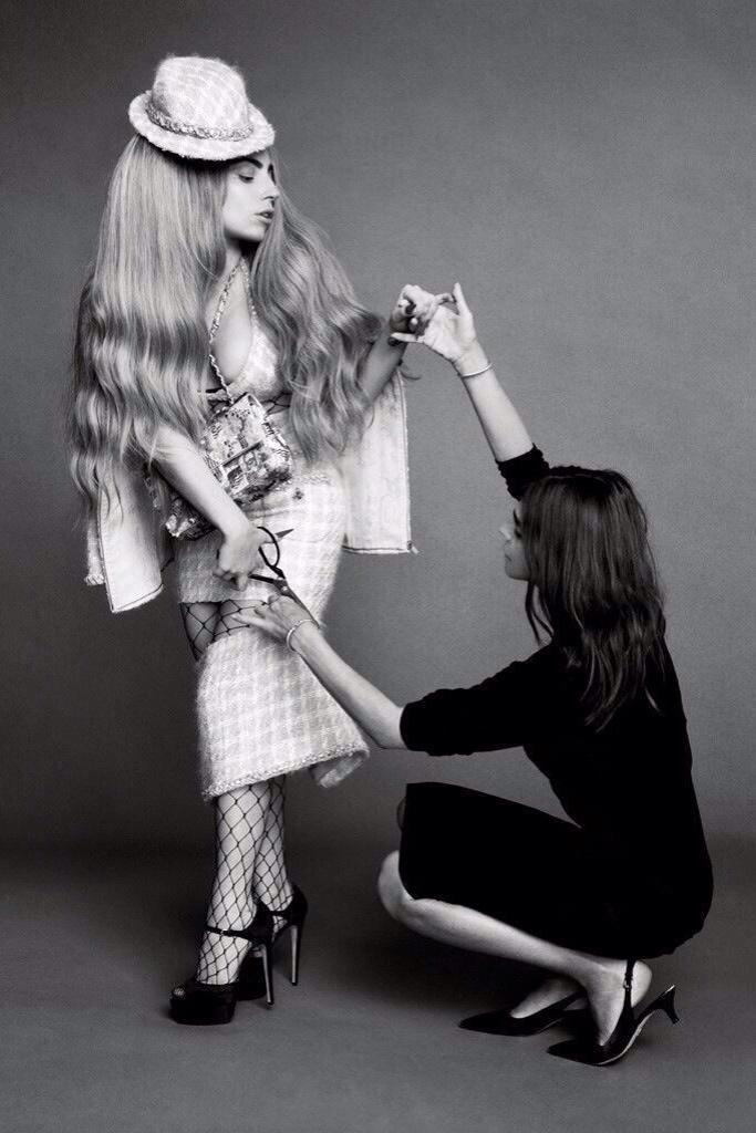  Gaga covers the September 2014 issue of Harper’s Bazaar 