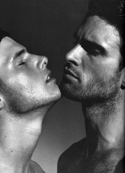 carlowski:  Rob Sporrer and Deryl George by Bruce Weber for Versace, 1996. 