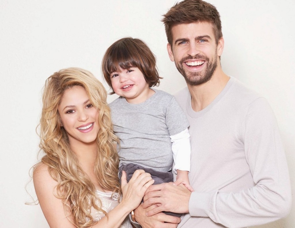 Gerard pique and shakira milan