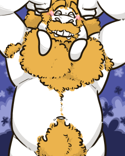bleatingbico:  With how high his stats are, good ol’ Asgore -must- be ripped as hell, eh?And if not he’s still a goddamn cutie &lt;3