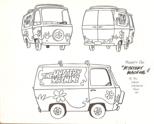 talesfromweirdland: Model sheets for Hanna-Barbera’s Scooby-Doo and the other meddling ki