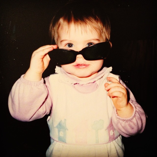 Always with sunglasses. 😎 #tbt
