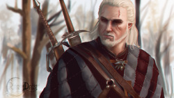 Witcher 3- Geralt by RinRinDaishi 