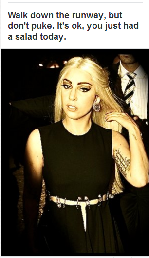 burqapop:  Gaga posted this like 10 months ago and I’d put money on it that they’re Donatella lyrics. 