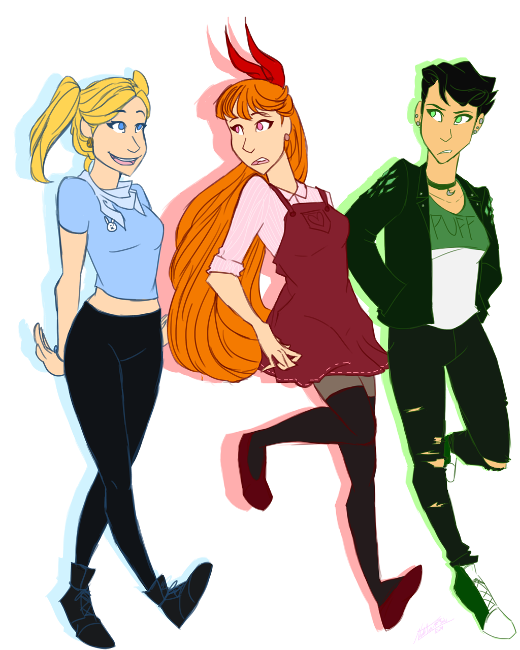 ordinarydream3r: I’ve been binge watching The PowerPuff Girls (2016) and I’m
