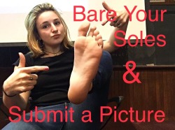 socksandfeet:  Always accepting submissions