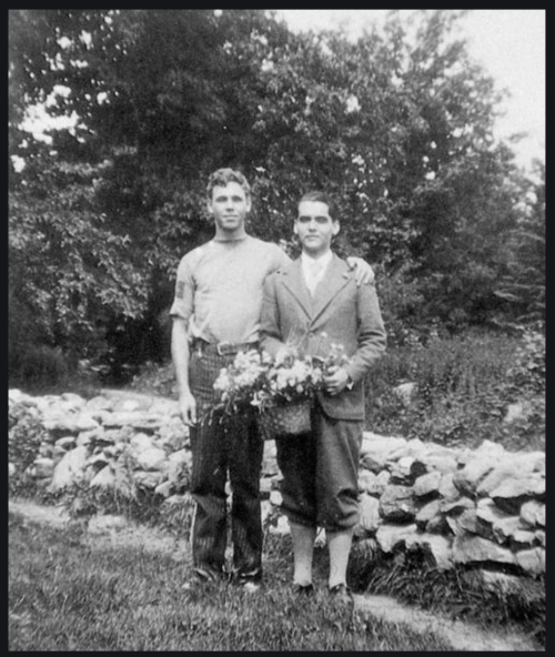 carloskaplan:Federico García Lorca e Philip Cummings (Vermont, 1929)