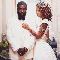 curlynugrowth:  Wedding Goals! Congratulations