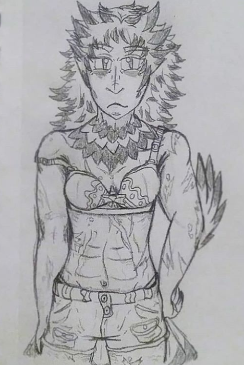 My Oc Grisha, An Owl "Valkyrie" (bird Animorphic) In PJ's Id Normally Wear