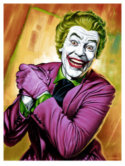 xombiedirge:  The Joker by Jason Edmiston / Website / Facebook 18” X 24” screen print, S/N edition of 225. Available from Mondo&rsquo;s booth, #835, at SDCC 2014. For updates on releases follow them on twitter HERE.  Part of the 75 Years of