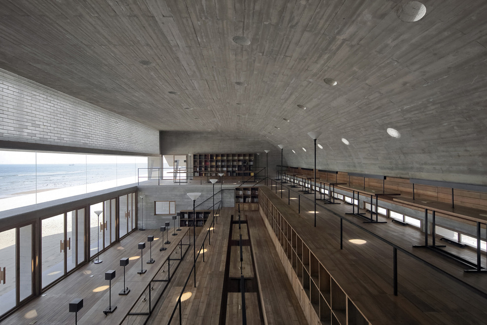   Seashore Library Vector Architects  