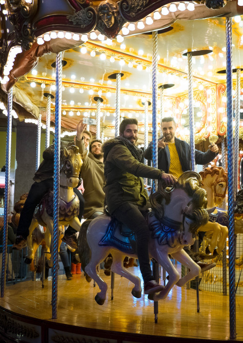 Carousel, Madrid, Spain