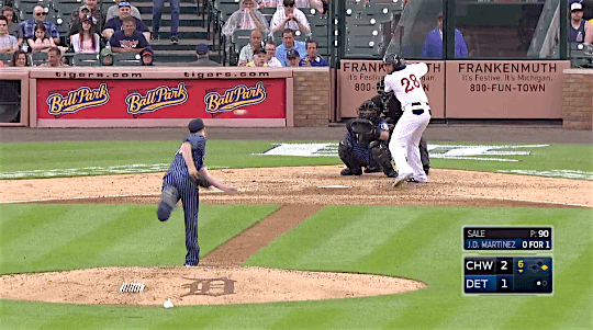 thaunderground:  gfbaseball:  J.D. Martinez hits a 2-run home run to give the Tigers