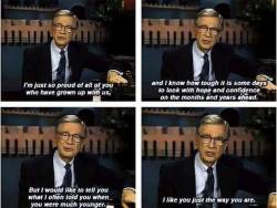 I miss Mr Rogers. :-(