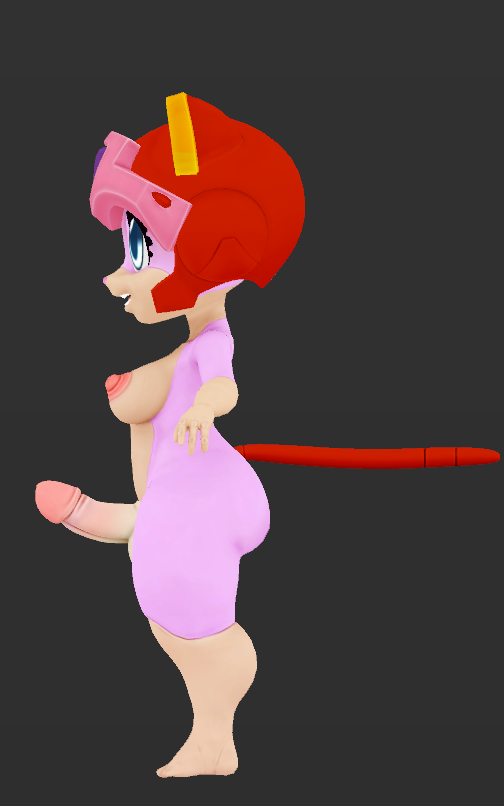 endlessillusionx:  Last model of the year.The original zbrush sculpt file was made