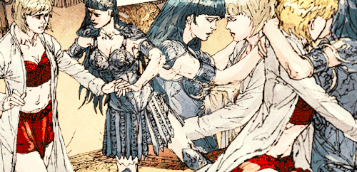 aflawedfashion:wlw appreciation week day 1: Favorite Canon Ship - Xena and Gabrielle (Xena: Warrior 