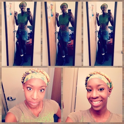 #PicFrame #outfit #afropunk #fashion #headwrap #nohairdontcare #erykah