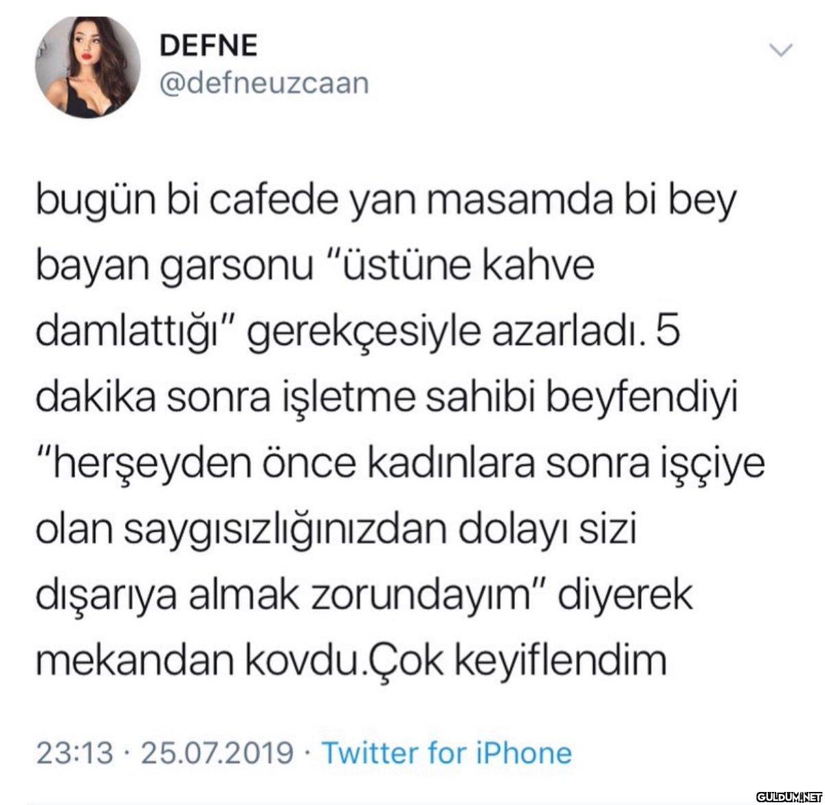 DEFNE @defneuzcaan bugün...