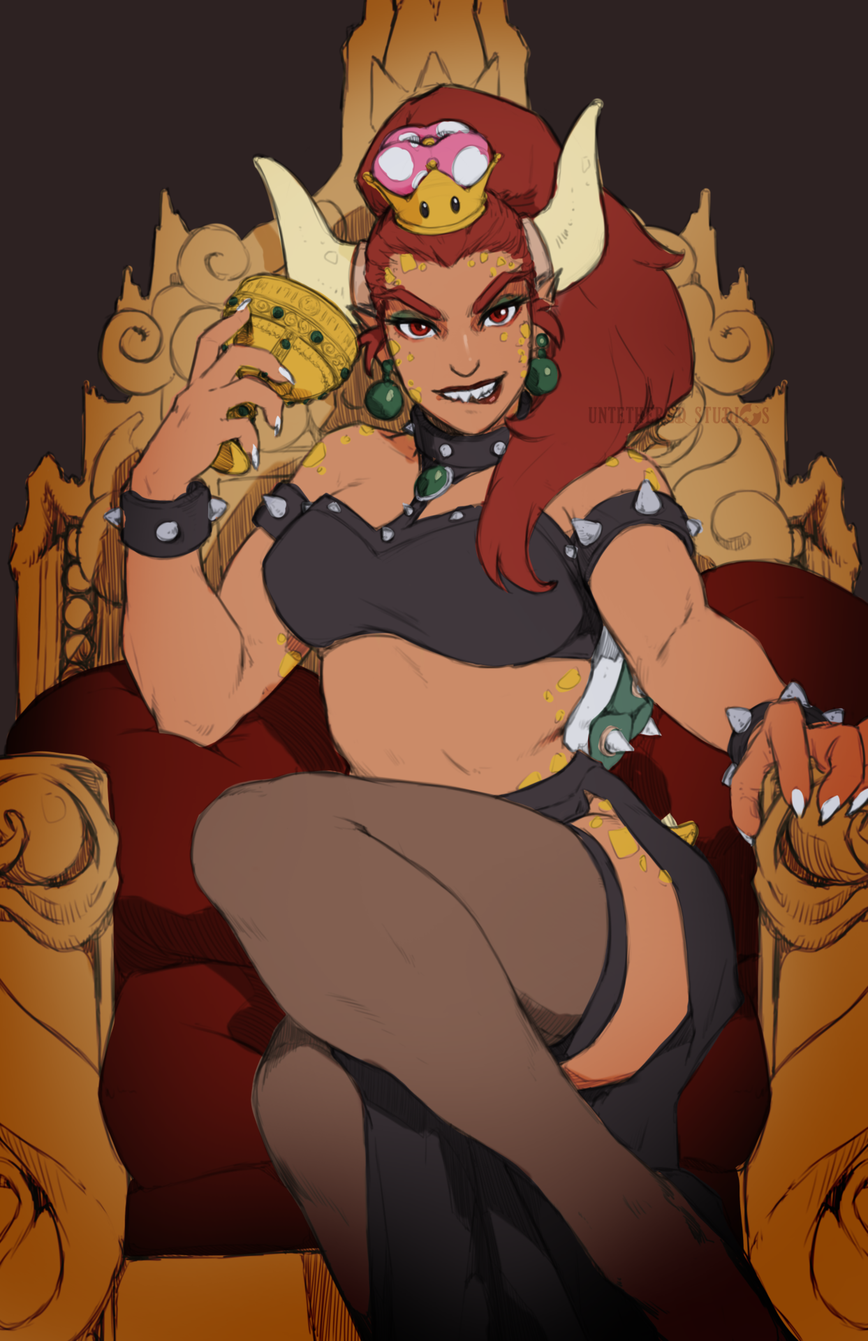 untetheredstudios:   Bandwagon, thy name is Bowsette Yes, I finally succumbed to