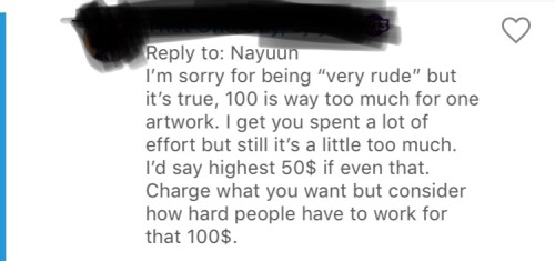 dmbakura:  nayuunart:  dmbakura: imma need non artists to shut their cuck mouths for a minute and go and pick up a tablet and pump out some digital art like it’s “so easy” and “isnt worth paying for” because yall can clearly do the work yourselves