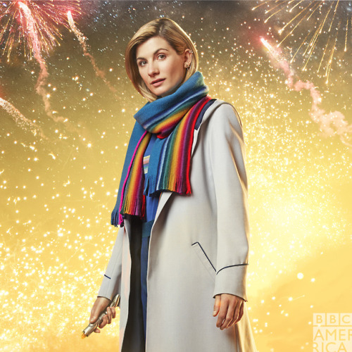 doctorwho:Scarves are cool. The Doctor bundles up in a new photo from the Doctor Who New Year’s Spec