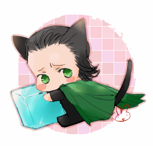 mokonosuke7:Lokitty<333The Jotunn Lokitty is taking Lokitty adorableness to another level!