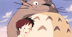 :  Satsuki&amp;Totoro   Totoro! :)