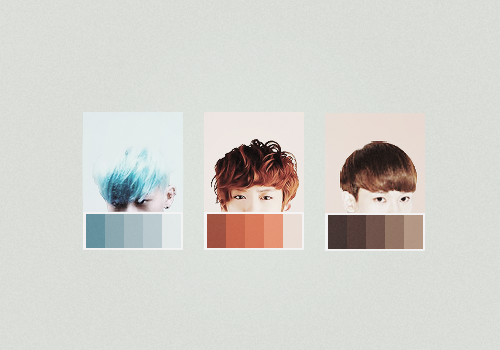 enoiism:EXO Hair colour