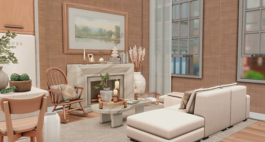 Bohdi Living Room - SunKissedLilacs Sims 4 CC