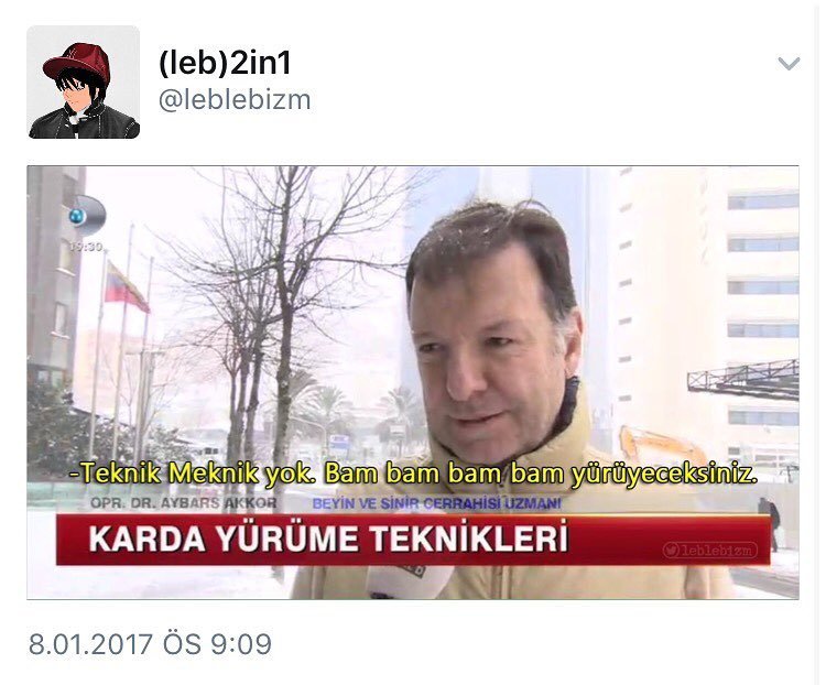 KARDA YÜRÜME TEKNİKLERİ...