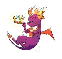 cigardoesart:  SPYRO IS BACK!!!