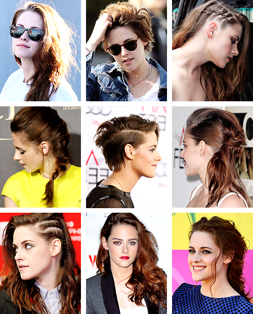 infinitekristens:Kristen Stewart ABC | Hair(inspired by x)