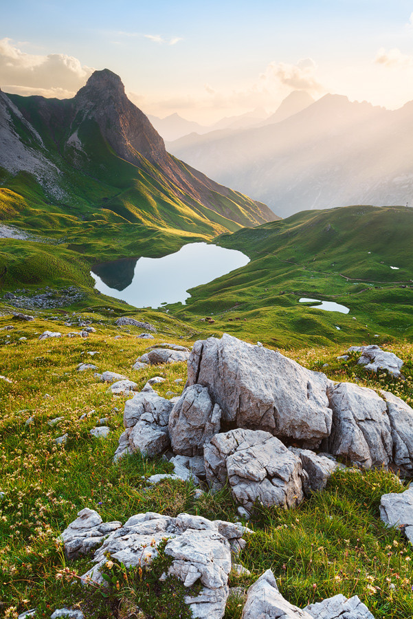 happyamelia:  Rappensee by Michael BreitungRappensee lake in the german alps