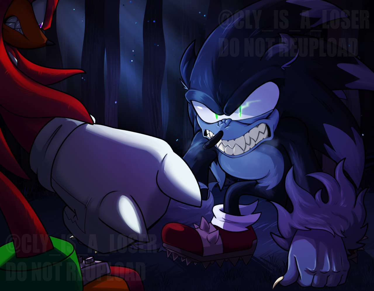 Werehog Sonic X Werehog Shadow X Werehog Silver X Human Reader