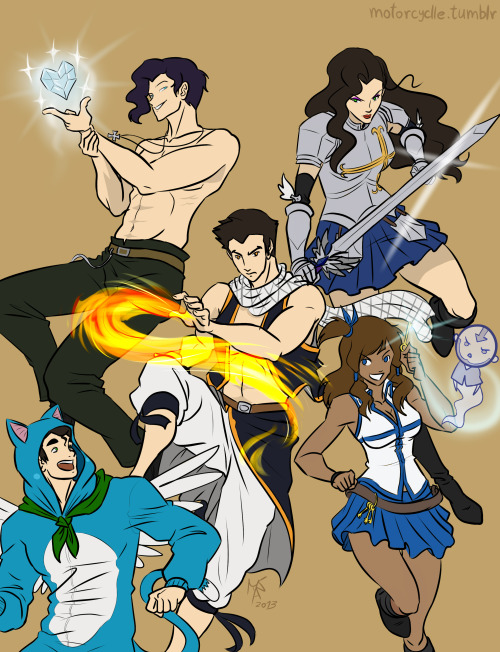 Sex FT x TLOK crossover.  I just figured out pictures