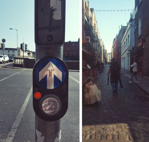 Sexta Feira 13, dia de Temple Bar! Um dos lugares mais alegres de Dublin, onde se concentram os famo