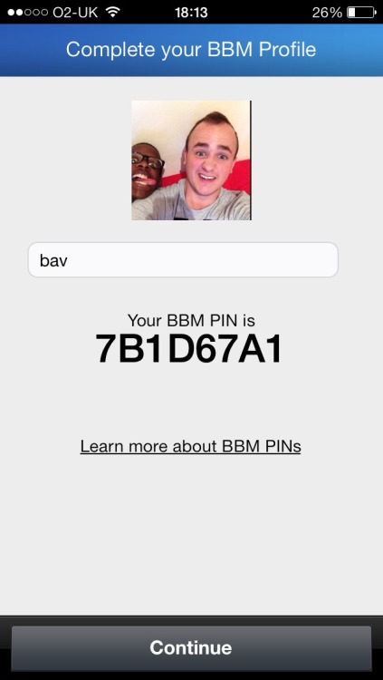 I&rsquo;m back on the bbm bandwagon :D love this